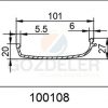 BRANDA LASTİĞİ- 101 MM