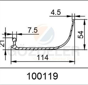 BRANDA LASTİĞİ- 114 MM