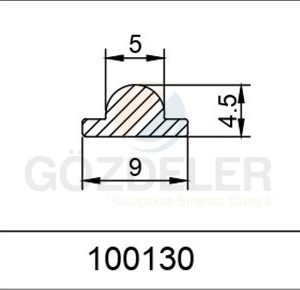 ALUMİNYUM DOLGU PROFİLİ- SHD45