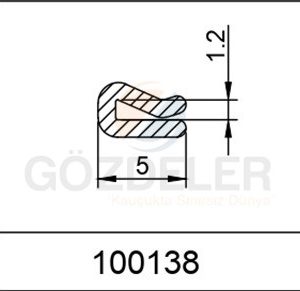 ÖZEL PVC PROFİL - U LASTİĞİ