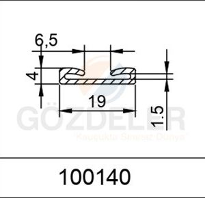 KELEPÇE LASTİĞİ - 19 MM