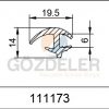 FIAT DOBLO YAPIŞTIRMA CAM LASTİĞİ