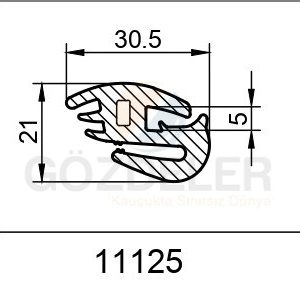 FORD T15 PİCKUP ARKA SABİT CAM LASTİĞİ