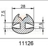 JEEP TİPİ CAM LASTİĞİ – 28 MM - 7,5 MM CAM YATAĞI