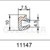 U LASTİĞİ 10*7,5 MM