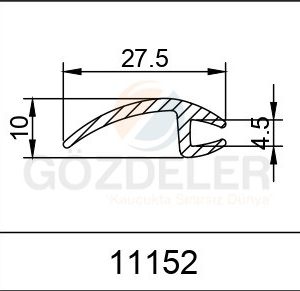 FIAT TEMPRA ARKA YAPIŞTIRMA CAM LASTİĞİ