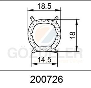 Kapı Süngeri - 18.5 Mm
