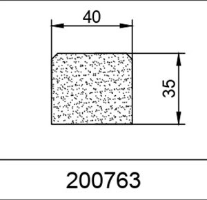 35*40 SOLİD LAMA SÜNGER- PAH KIRIK