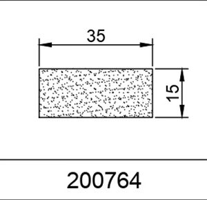 15*35 SOLİD LAMA SÜNGER