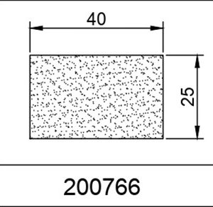 25*40 SOLİD LAMA SÜNGER