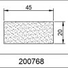 20*45 SOLİD LAMA SÜNGER