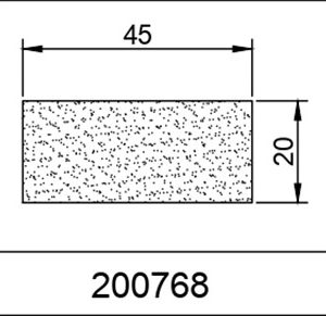 20*45 SOLİD LAMA SÜNGER