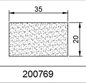 20*35 SOLİD LAMA SÜNGER