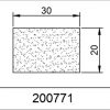 20*30 SOLİD LAMA SÜNGER