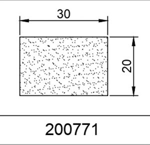 20*30 SOLİD LAMA SÜNGER