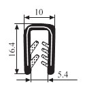 SAÇLI GEÇME 10*17 MM