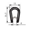 SAÇLI GEÇME 10*16 MM -ÇAP20